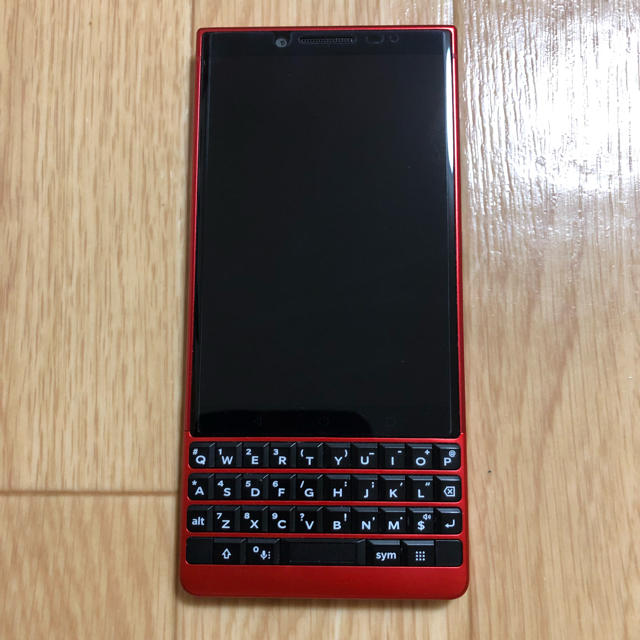 100台限定 BlackBerry KEY2 RED EDITION