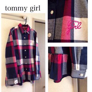 トミーガール(tommy girl)のtommy girl チェック柄シャツ(シャツ/ブラウス(長袖/七分))