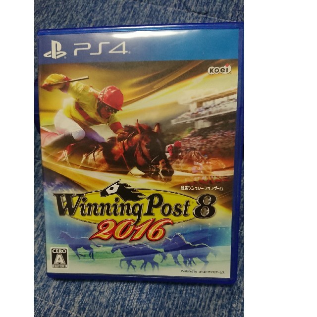 PlayStation4(プレイステーション4)のWinning Post 8 2016 PS4版 エンタメ/ホビーのゲームソフト/ゲーム機本体(家庭用ゲームソフト)の商品写真