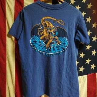 パウエル(POWELL)の80年代　パウエル　キャバレロ　アメリカ製　ヴィンテージtシャツ(Tシャツ/カットソー(半袖/袖なし))