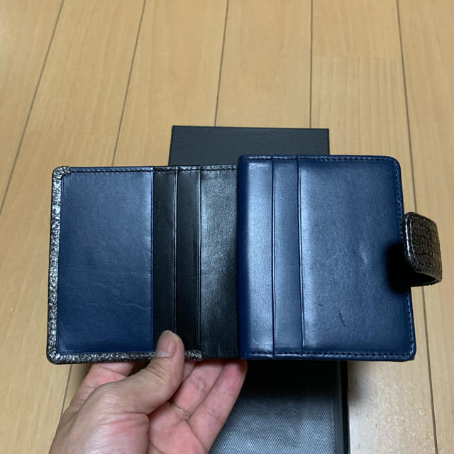 HIROKO HAYASHI(ヒロコハヤシ)のHIROKO HAYASHI 二つ折財布 ダマスコ レディースのファッション小物(財布)の商品写真