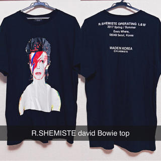 R.SHEMISTE david Bowie top アルスィミスト Tシャツ(Tシャツ/カットソー(半袖/袖なし))