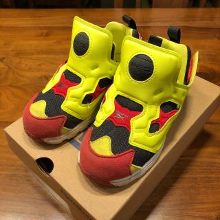 リーボック(Reebok)の値下げしました。リーボック ポンプフューリー  キッズ シトロン(スニーカー)