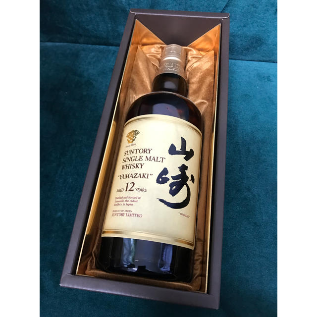 【美品】サントリー  ウイスキー  山崎  12年  750ml  希少旧ラベル