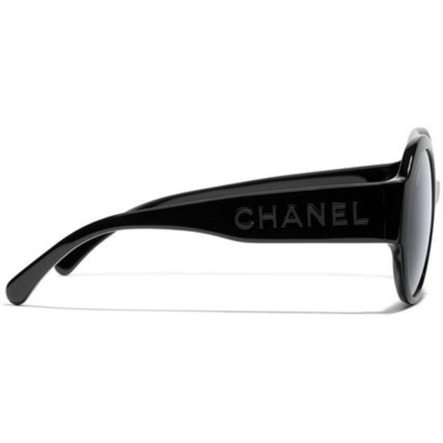 ☆CHANEL ラウンド サングラス 2019 オールブラック 1