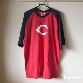 ナイキ(NIKE)のNIKE ビッグＴ ピンク×グレー(Tシャツ/カットソー(半袖/袖なし))