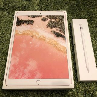 アップル(Apple)のiPad Pro 10.5 64GB WI-FI Apple pencil(タブレット)