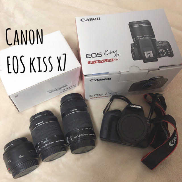 Canon EOS kiss x7 ダブルズームキット