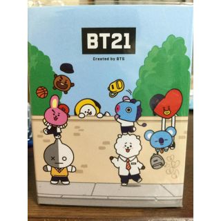 ボウダンショウネンダン(防弾少年団(BTS))の未開封！付箋 BT21 公式 インデックスシール付き book型 韓国 LINE(ノート/メモ帳/ふせん)