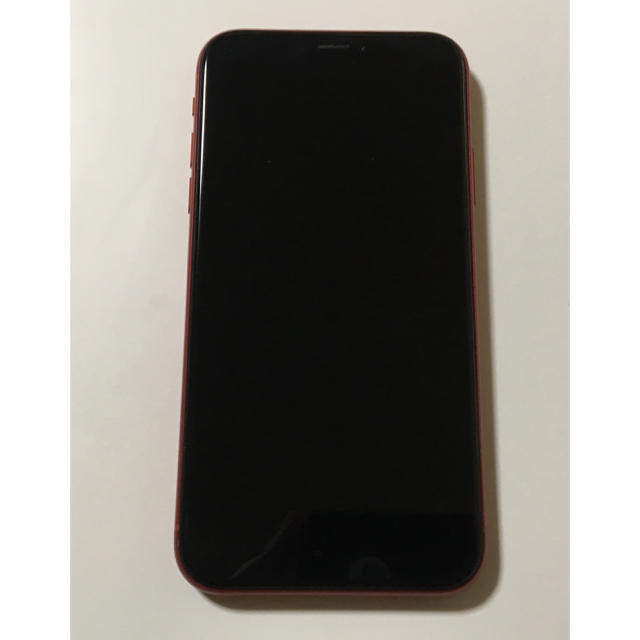 ベンチ 収納付 Apple iPhone XR 64GB RED 傷有り - 通販 - www