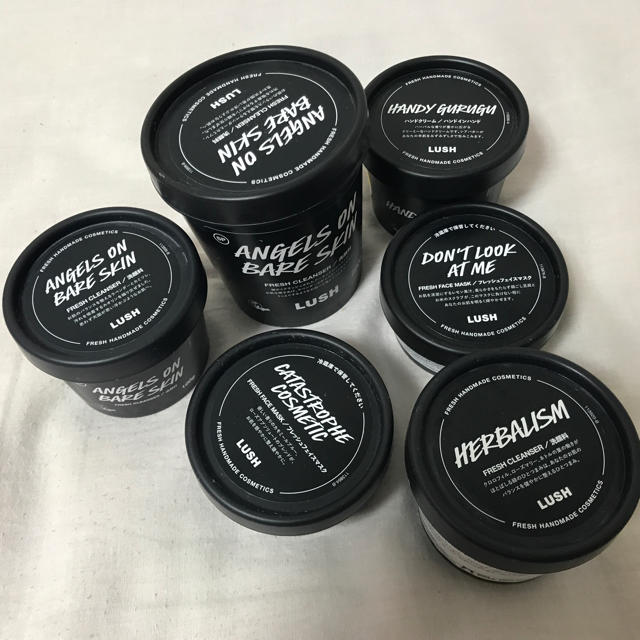 LUSH(ラッシュ)のLUSH 空き容器 6個セット コスメ/美容のコスメ/美容 その他(その他)の商品写真