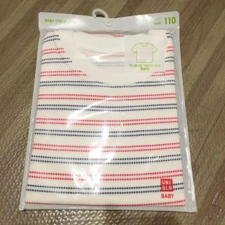 ユニクロ(UNIQLO)の未開封 ユニクロ クルーネックT(110)(Tシャツ/カットソー)