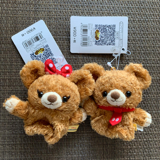 Disney(ディズニー)のユニベア プラッシュ用 パペット モカ プリン エンタメ/ホビーのおもちゃ/ぬいぐるみ(ぬいぐるみ)の商品写真