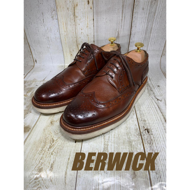 Berwick バーウィック フルブローグ UK7H 26cm
