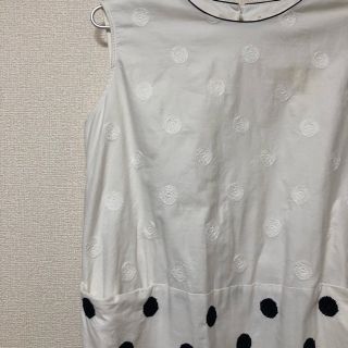 ミナペルホネン(mina perhonen)の美品 ミナペルホネン＊vapor ランドリー  ワンピース(ひざ丈ワンピース)