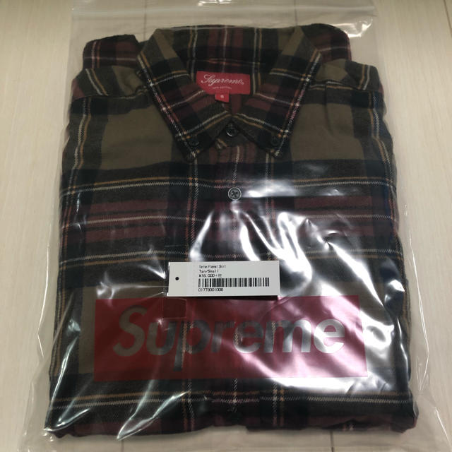 送料込み Sサイズ Supreme Tartan Flannel Shirt 1