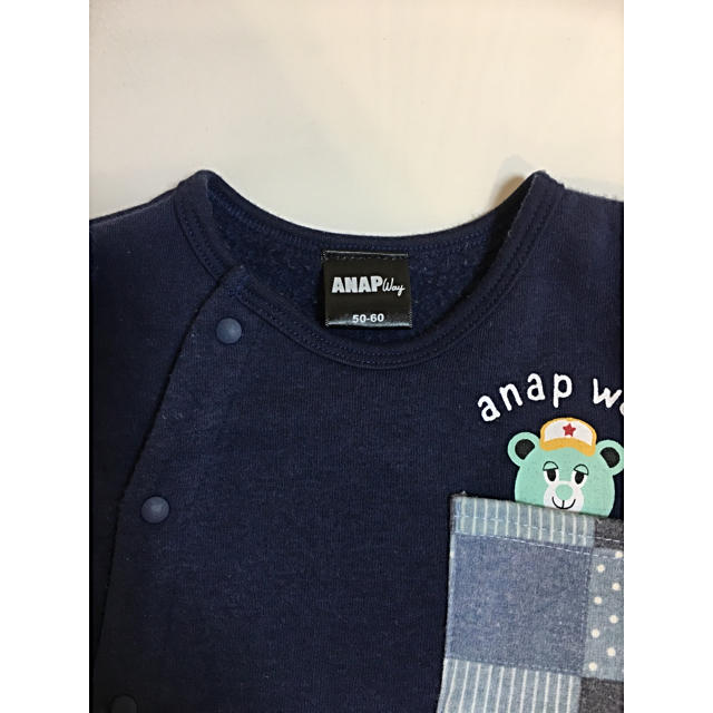 ANAP Kids(アナップキッズ)のロンパース ANAP★ベビーギャップ/H&M/ザラベイビー/ユニクロ/next キッズ/ベビー/マタニティのベビー服(~85cm)(ロンパース)の商品写真