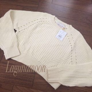 ラグナムーン(LagunaMoon)のLagunamoon✳︎ショート丈ニット(ニット/セーター)