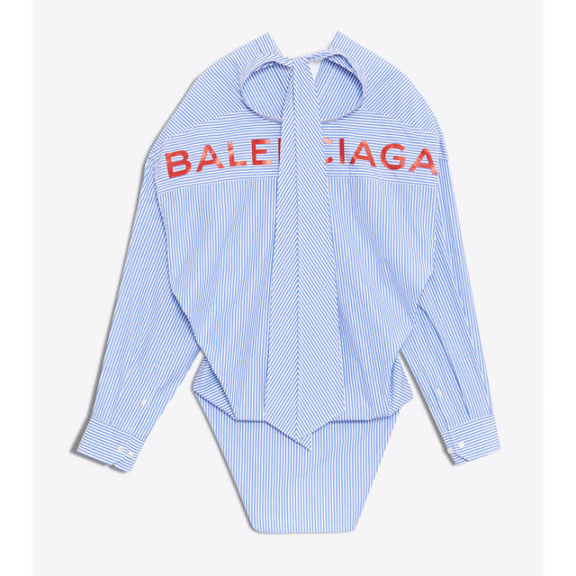 BALENCIAGA ニュースウィングシャツ ブルーストライプのサムネイル