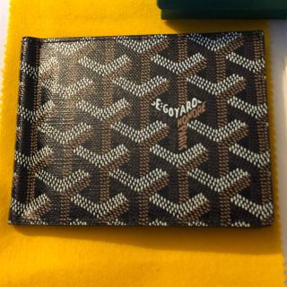 ゴヤール(GOYARD)のえいくんさん専用 ゴヤール ブラック 黒 正規品 パリ 新品(マネークリップ)