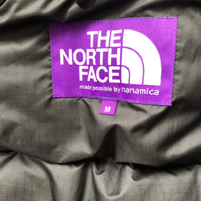 THE NORTH FACE(ザノースフェイス)の★NY様専用★ノースフェイスパープルレーベルレザーダウンジャケット メンズのジャケット/アウター(ダウンジャケット)の商品写真