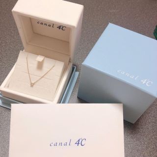 カナルヨンドシー(canal４℃)のcanal 4℃♡K10イエローゴールド ネックレス(ネックレス)