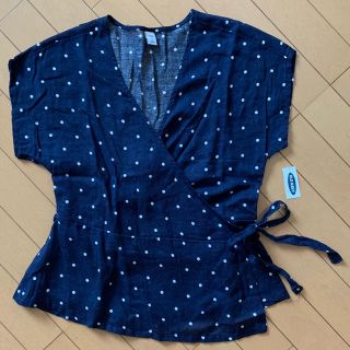 オールドネイビー(Old Navy)の新品未使用 Oldnavy ラップチュニック S(チュニック)