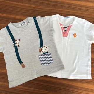 ファミリア(familiar)のファミリア Tシャツ２枚セット(Ｔシャツ)