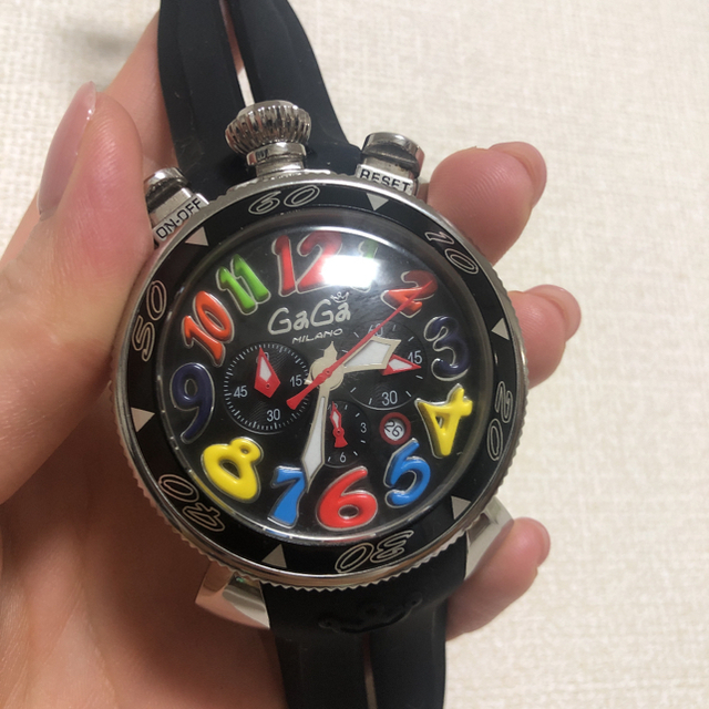GaGa MILANO - ガガミラノ クロノグラフ 正規品の通販 by のん's shop