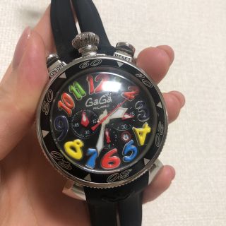 ガガミラノクロノグラフ　マヌアーレ　48mm