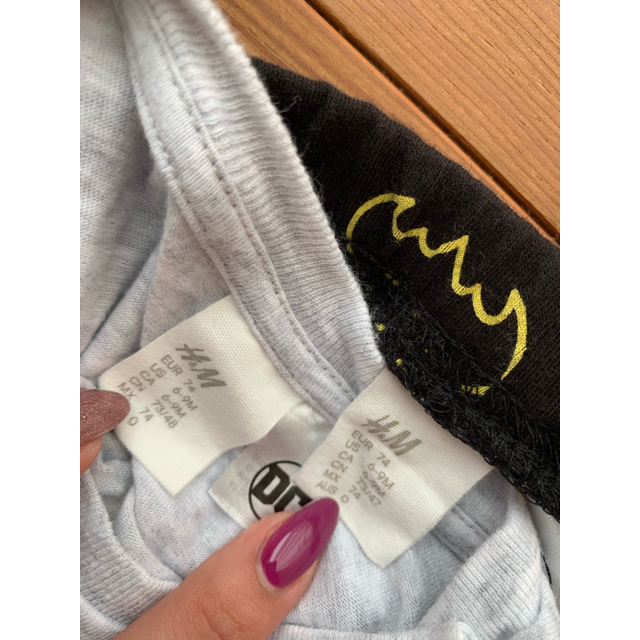 H&M(エイチアンドエム)のなきむしうめぴょん様専用 キッズ/ベビー/マタニティのベビー服(~85cm)(Ｔシャツ)の商品写真