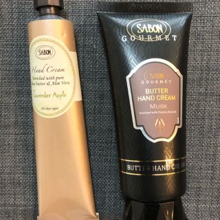 サボン(SABON)のザボン ハンドクリーム（ムスク&ラベンダーアップル）(ハンドクリーム)