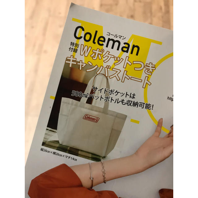 Coleman(コールマン)のColeman キャンバストートバッグ レディースのバッグ(トートバッグ)の商品写真