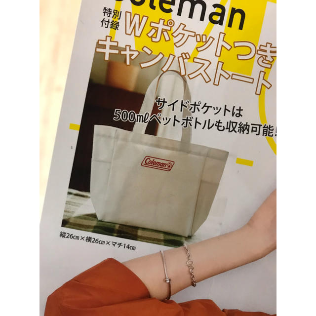 Coleman(コールマン)のColeman キャンバストートバッグ レディースのバッグ(トートバッグ)の商品写真