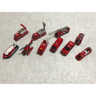 タカラトミー(Takara Tomy)のトミカ 赤い緊急車両セット(ミニカー)