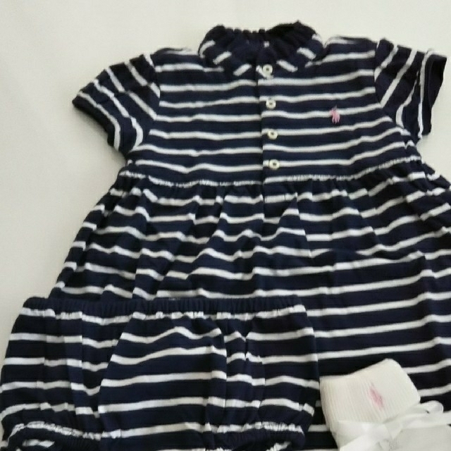 Ralph Lauren(ラルフローレン)のラルフローレン  ベビーワンピースセット キッズ/ベビー/マタニティのキッズ服女の子用(90cm~)(ワンピース)の商品写真