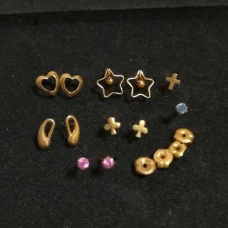 ジュエリーマキ(ジュエリーマキ)の18K　ピアス×8点セット　18金　アクセサリー　ジュエリー　宝石(ピアス)