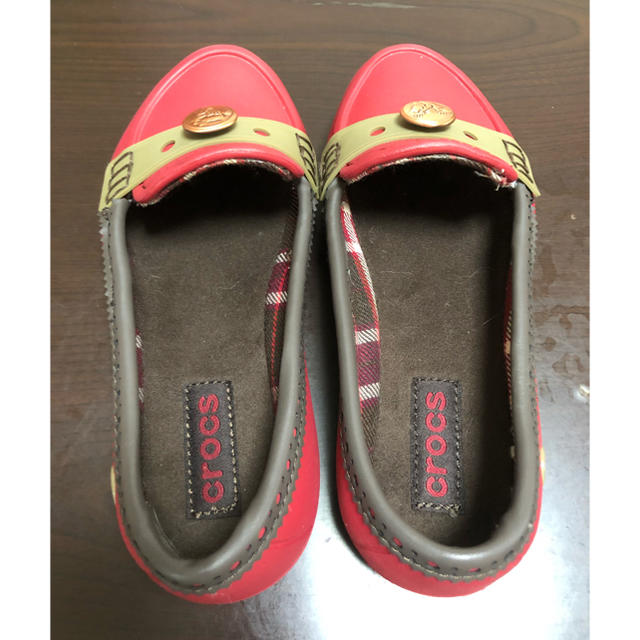 crocs(クロックス)の値下げ！クロックス ローファー 18.5センチ キッズ/ベビー/マタニティのキッズ靴/シューズ(15cm~)(ローファー)の商品写真