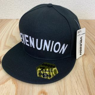 セブンユニオン(7UNION)の◆新品未使用◆7unionキャップ「seven union」ブラック 7 1／2(キャップ)