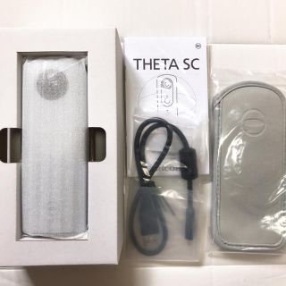 RICOH THETA SC ホワイト　リコー シータ SC(コンパクトデジタルカメラ)