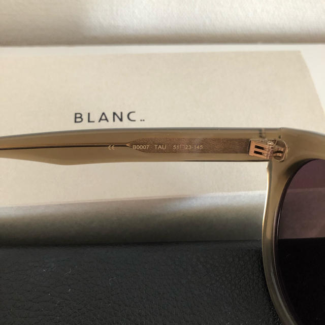 UNITED ARROWS(ユナイテッドアローズ)のblanc サングラス B0007 ブラウン レディースのファッション小物(サングラス/メガネ)の商品写真