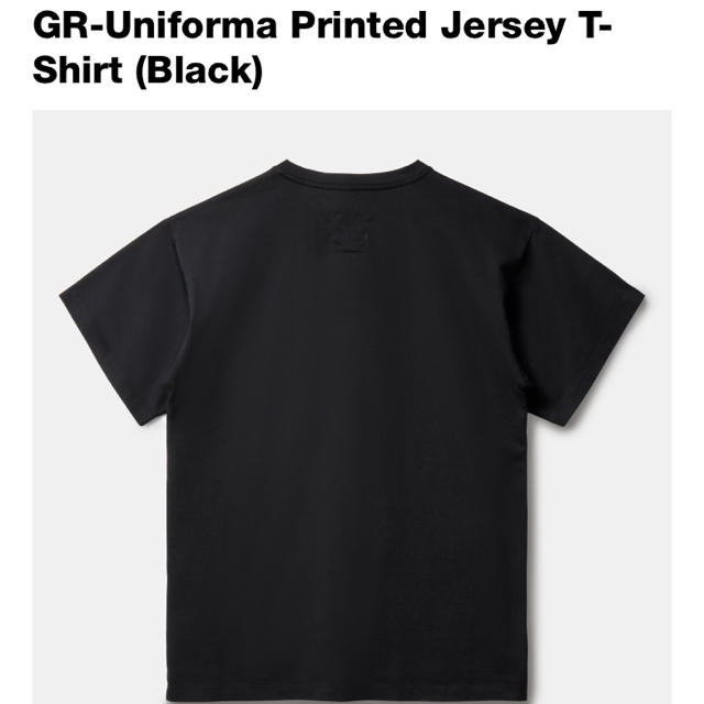 COMME des GARCONS(コムデギャルソン)のオレンジ様専用 未使用 GR-Uniforma  Printed Jersey  メンズのトップス(Tシャツ/カットソー(半袖/袖なし))の商品写真