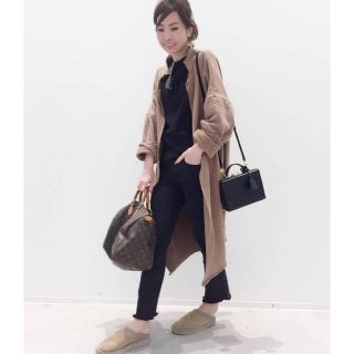 アパルトモンドゥーズィエムクラス(L'Appartement DEUXIEME CLASSE)のアパルトモン GOOD GRIEF!  SWEAT COAT 【難有り】(ガウンコート)