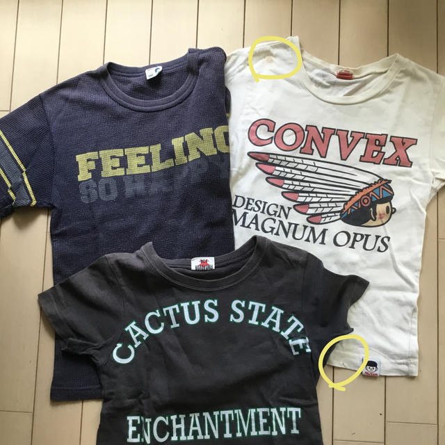 CONVEX(コンベックス)のコンベックス MPS等Tシャツセット130 キッズ/ベビー/マタニティのキッズ服男の子用(90cm~)(Tシャツ/カットソー)の商品写真