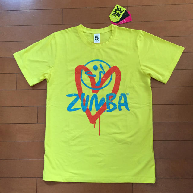 Zumba(ズンバ)のズンバ Tシャツ    foxy73様専用 スポーツ/アウトドアのトレーニング/エクササイズ(トレーニング用品)の商品写真