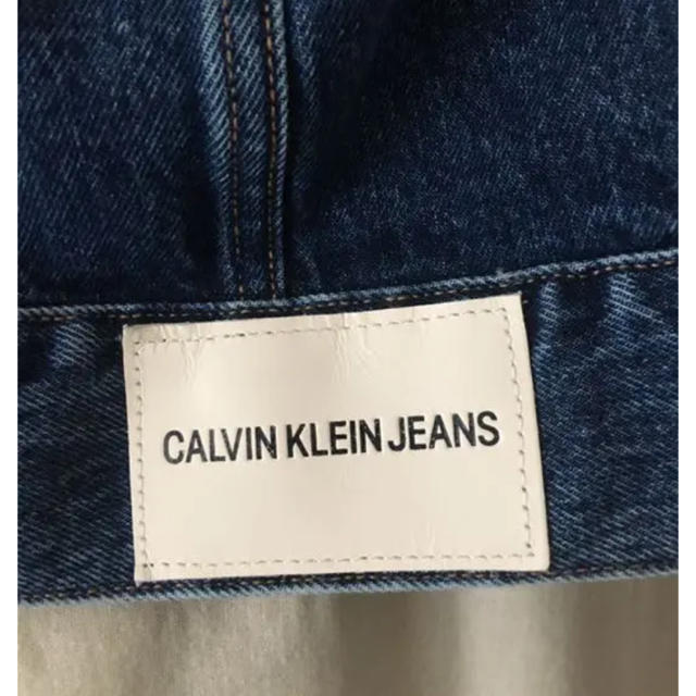 Calvin Klein(カルバンクライン)の値下げ！カルバンクライン ジーンズ デニムジャケット 美品 メンズのジャケット/アウター(Gジャン/デニムジャケット)の商品写真