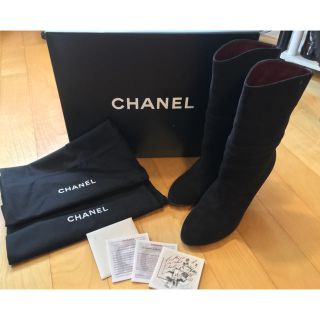 シャネル(CHANEL)のCHANEL ブーツ 38センチ(ブーツ)