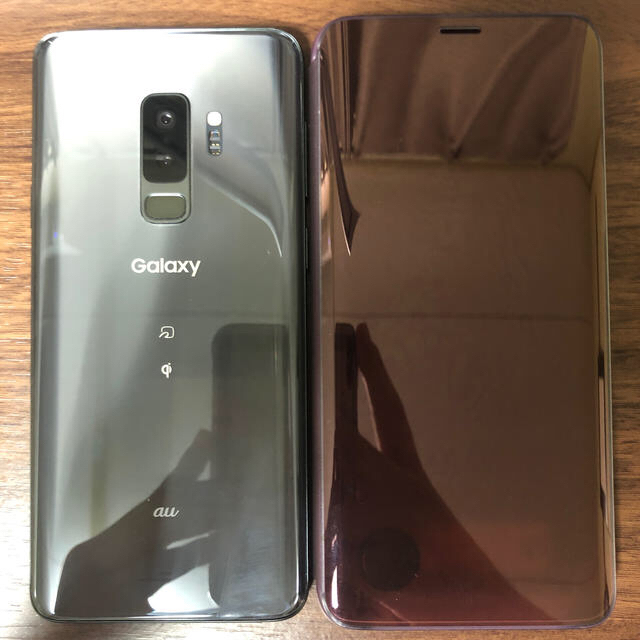 Galaxy(ギャラクシー)のGalaxy S9+ 【極美品】チタニウムグレー SIMロック解除済 スマホ/家電/カメラのスマートフォン/携帯電話(スマートフォン本体)の商品写真