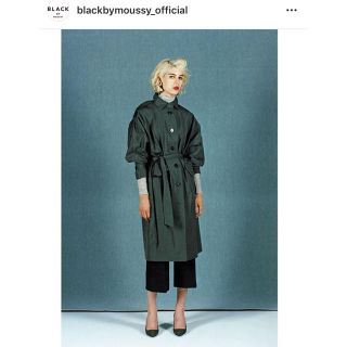 ブラックバイマウジー(BLACK by moussy)のblack by moussy  トレンチコート(トレンチコート)