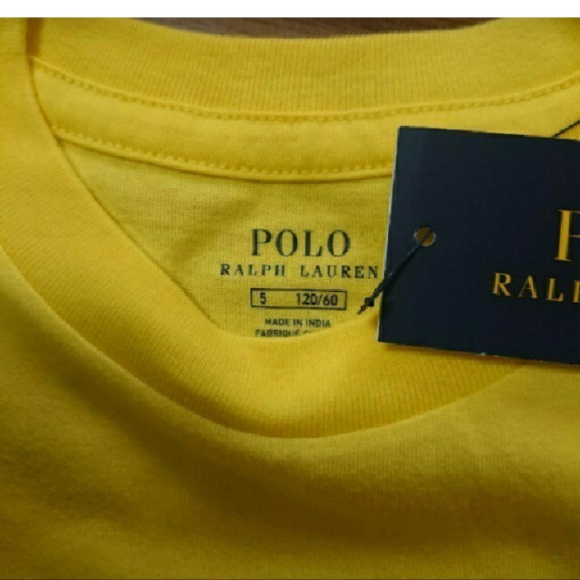 POLO RALPH LAUREN(ポロラルフローレン)の新品☆ポロラルフローレンsize5 キッズ/ベビー/マタニティのキッズ服男の子用(90cm~)(Tシャツ/カットソー)の商品写真